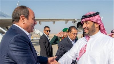 مباحثات موسعة بين الرئيس السيسي وولي العهد السعودي في نيوم