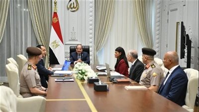 الرئيس السيسي يتابع جهود تحديث منظومة الري وترشيد الموارد المائية