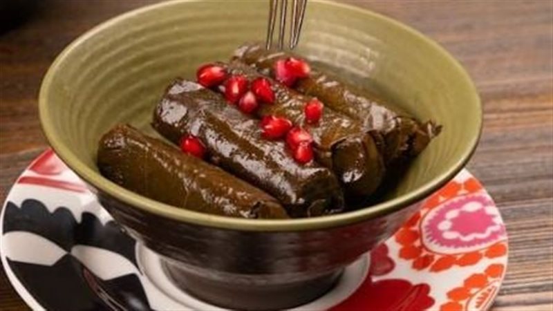 محشي ورق العنب بدبس