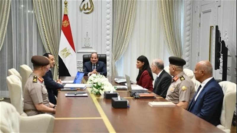 الرئيس السيسي خلال