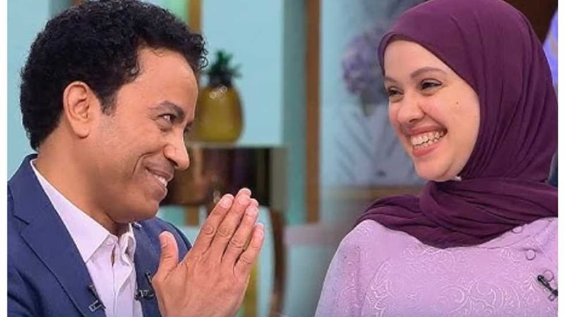 سامح حسين وزوجته