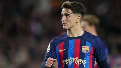 إصابة جافي تهدد مشاركته مع برشلونة أمام فالنسيا في الليجا