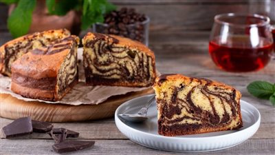 للفطار واللانش بوكس طريقة تحضير «كيكة التايجر»