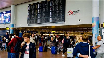 من وراء الكواليس.. كيف تسببت شبكة إلكترونية بفوضى بمطار بروكسل؟
