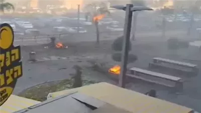 ارتفاع حصيلة المصابين في انفجار مسيرة بإيلات إلى 27