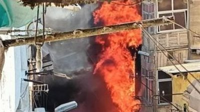 مصرع فتاة وإصابة اثنين في حريق عقار ببورسعيد