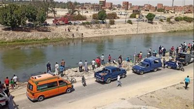 مصرف مائي بالمنوفية يكشف جثمان سيدة مجهولة الهوية