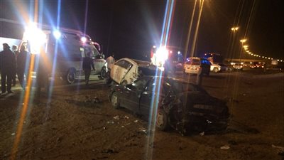 مصرع خمسة أشخاص في حادث مروع بمحافظة قنا