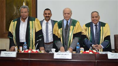 تجارة عين شمس تمنح الباحث محمد عبد الباسط إبراهيم درجة الدكتوراه حول تحسين جودة التقارير المالية