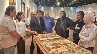 انطلاق معرض التراث غير المادي بمشاركة واسعة من الفنانين