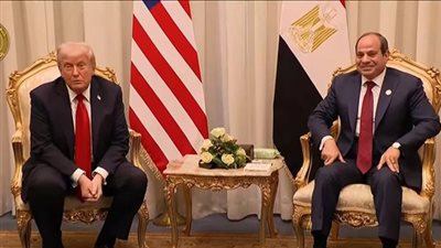 الرئيس السيسي يبلغ ترامب ضرورة تثبيت وقف النار بغزة