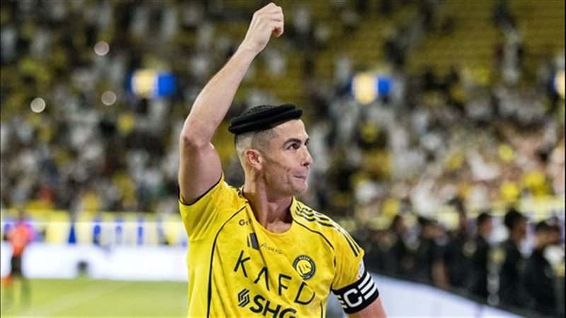 كريستيانو رونالدو قائد فريق النصر السعودي