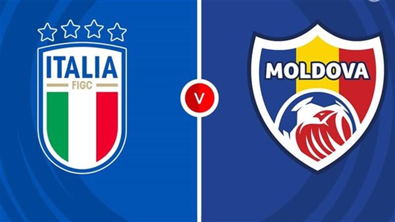  مباراة إيطاليا ومولدوفا