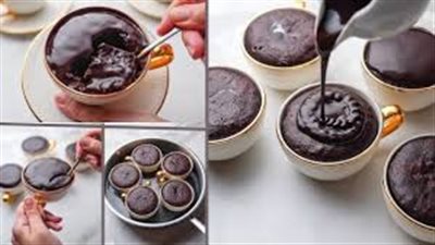 طريقة تحضير كيكة الشوكولاتة بدون فرن خلال عشر دقائق