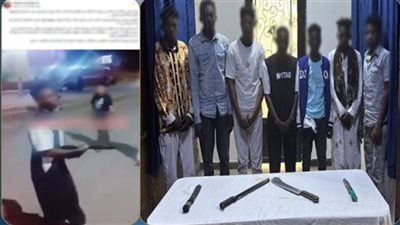 الداخلية تضبط أطراف مشاجرة بأسلحة بيضاء في أسوان