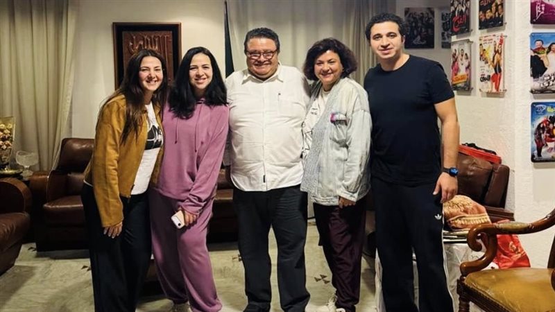 خالد جلال ودنيا وايمى