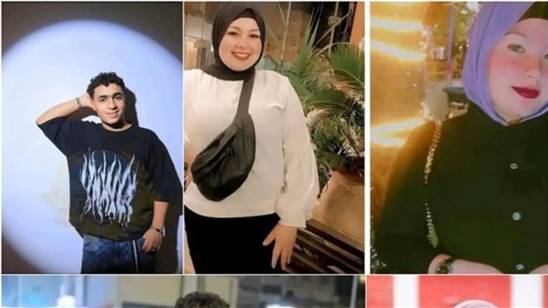 ضحايا حريق مصنع سراي القبة