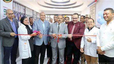 محافظ الشرقية يفتتح قسمي «الاستقبال والطوارئ» و«الباطنة الداخلي »وعيادة الماموجرام بمستشفى بلبيس المركزي