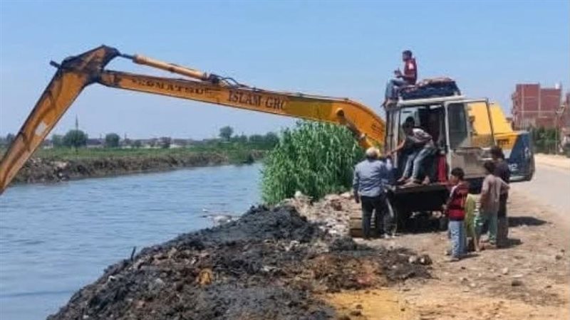  أعمال التطهير والصيانة بالشرقية