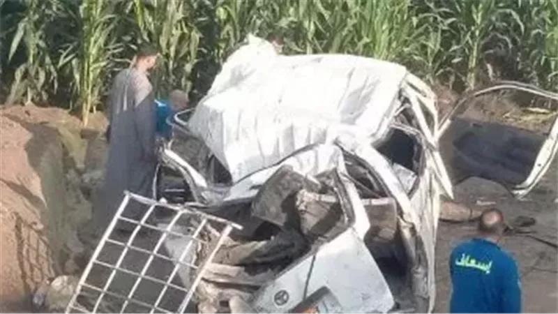 حادث طريق بنها الحر