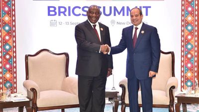 قمة «السيسي» و «رامافوزا» في نيودلهي: السودان خط أحمر