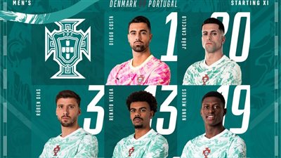 تشكيل البرتغال أمام الدنمارك في دوري الأمم الأوروبية.. غياب رونالدو