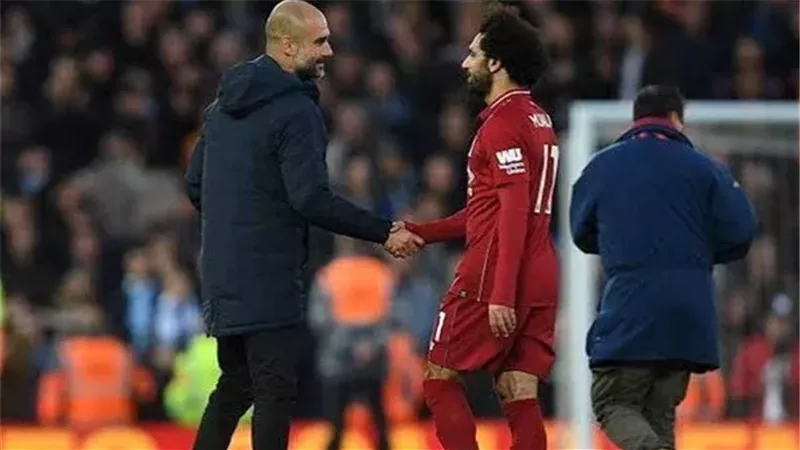 محمد صلاح وبيب جوارديولا