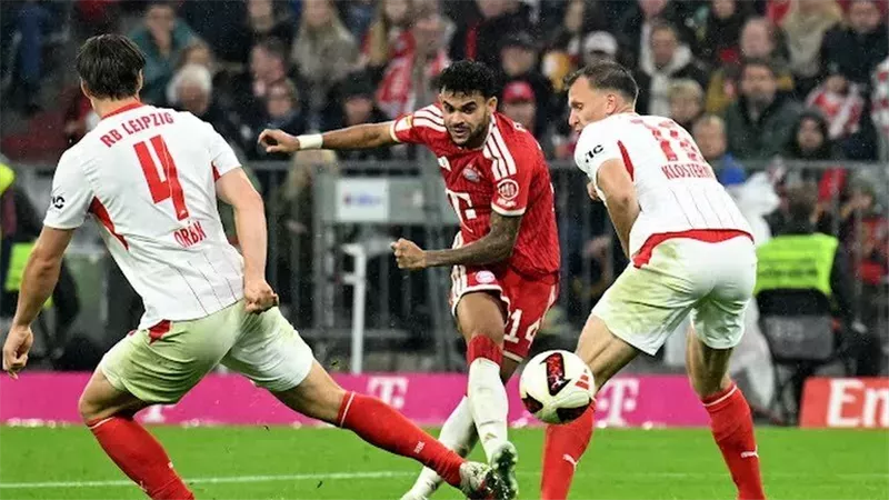 بايرن ميونخ ولايبزيج في الدوري الألماني